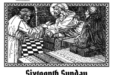 Glasgow Traditional Latin Mass Sixteenth Pentecost