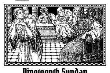 Glasgow Traditional Latin Mass Nineteenth Pentecost