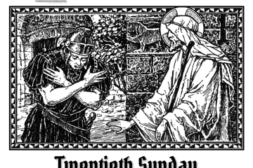 Glasgow Traditional Latin Mass Twentieth Pentecost