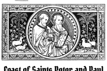 Glasgow Traditional Latin Mass Ss Peter and Paul